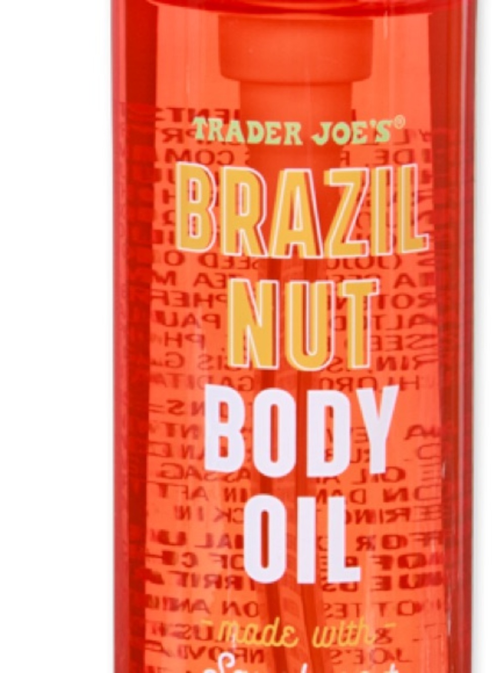 Trader Joe's Brazil Nut Body Oil